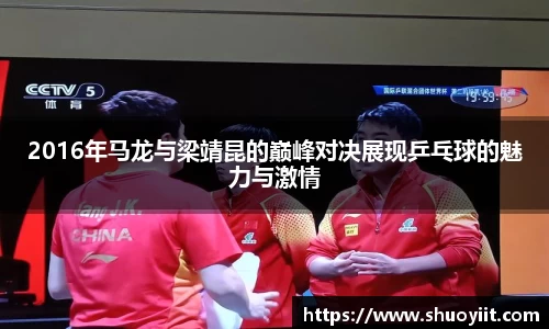 2016年马龙与梁靖昆的巅峰对决展现乒乓球的魅力与激情