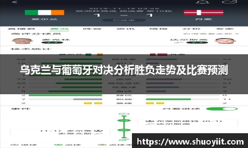 乌克兰与葡萄牙对决分析胜负走势及比赛预测